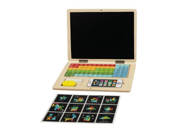 Playtive Wooden Laptop - 84 Pieces