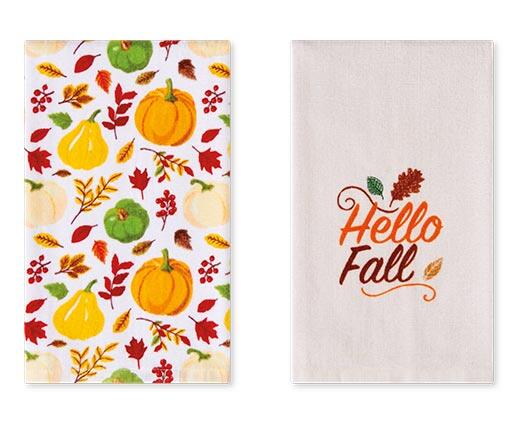 Huntington Home 2-Pack Harvest Towel Set