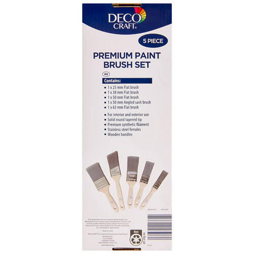 Premium Brush Set 5 Pcs