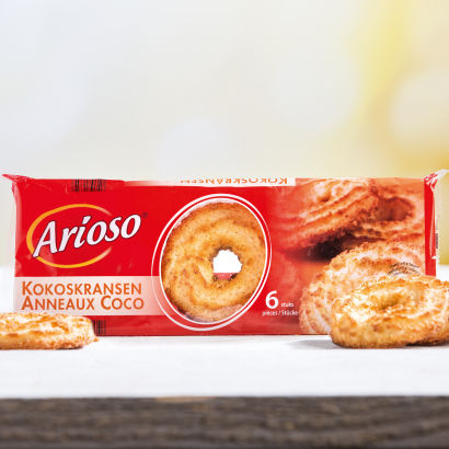 Anneaux coco, 6 pcs