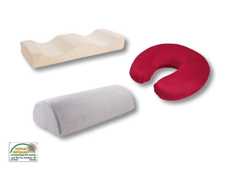 Coussin de genou/ demi-cylindrique/oreiller repose-nuque visco-élastique