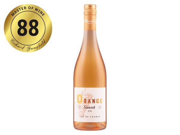Orange Sunset Wine