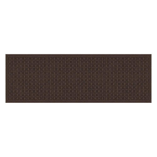 2' x 6' All Purpose Runner - Brown Blocks