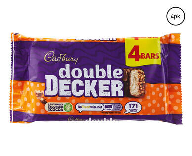 Assorted Cadbury British Bars 4pk/94.8g-149.2g 