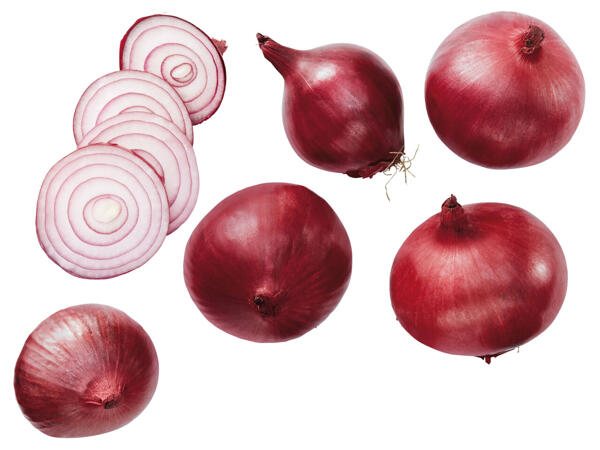 Zwiebeln rot