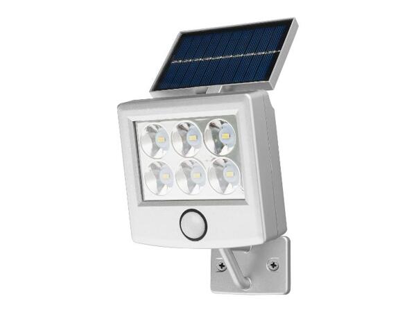 Solární LED reflektor s pohybovým senzorem