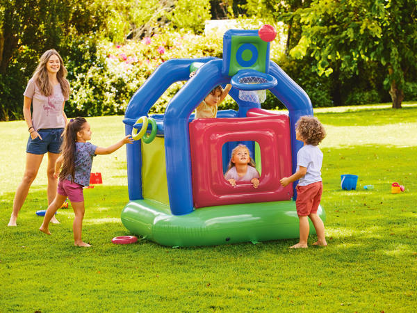 Multi-Coloured Bouncy Castle