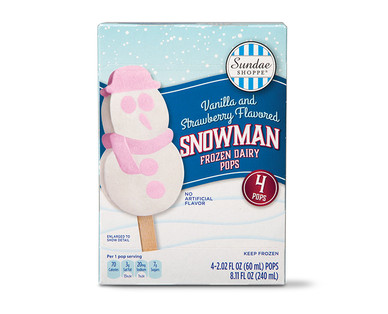 Sundae Shoppe Reindeer or Snowmen Sticks