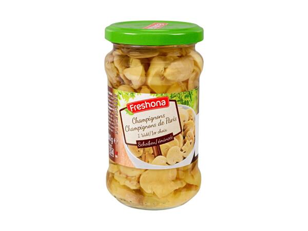 Champignons en lamelles