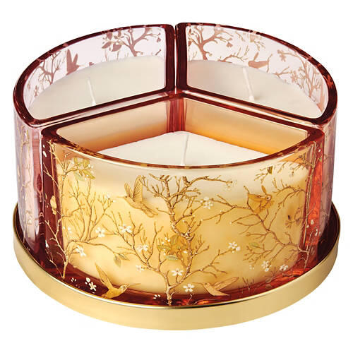 3 Segment Candle - Raspberry, Tree Moss, White Cedar