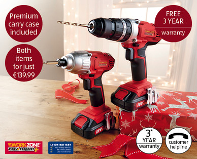 18V Li-Ion Drill and Driver Kit