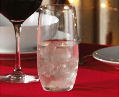 Crystal Water Glasses 6pk