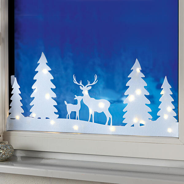 LED-Filz-Weihnachtsdeko