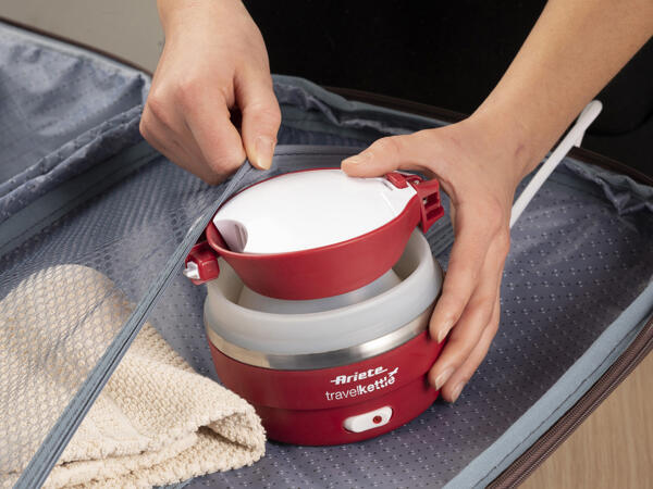 Electric Silicone Folding Travel Kettle