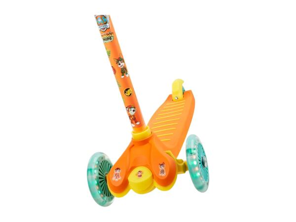 Tri-Scooter With LED Wheels - Orange