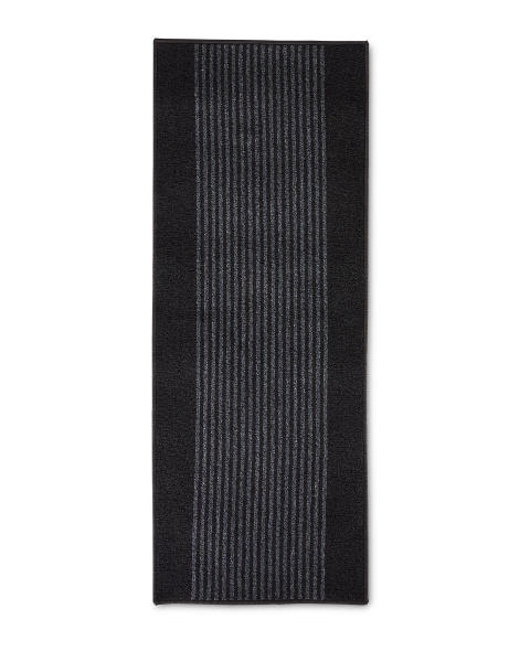 Dark/Light Grey Washable Runner