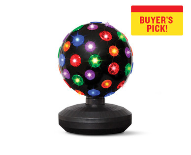 Easy Home Single or Dual Rotating Disco Ball Light