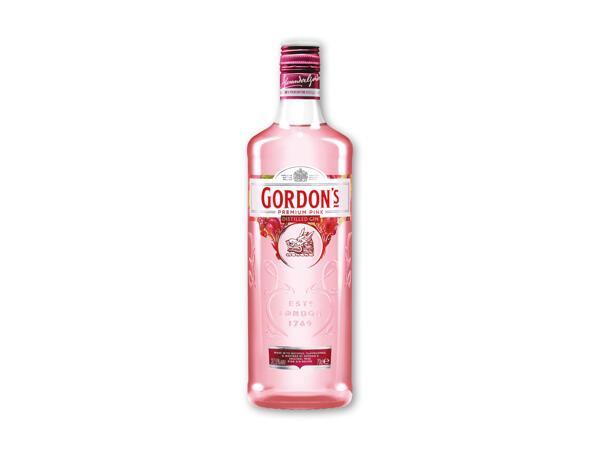Gordons pink gin