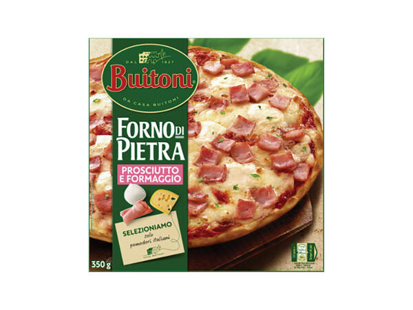 "Forno di Pietra" Pizza with Ham and Cheese