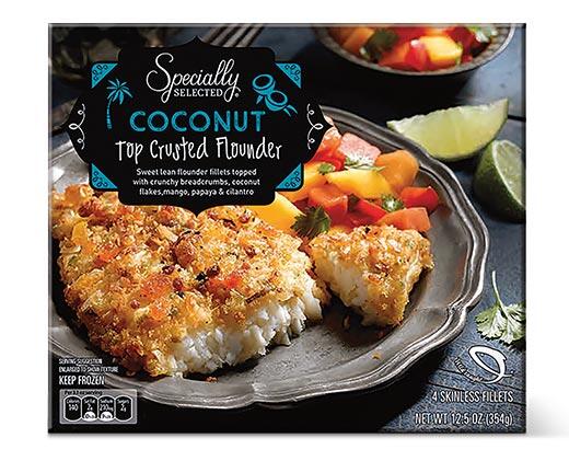 Specially Selected 
 Top Crusted Flounder