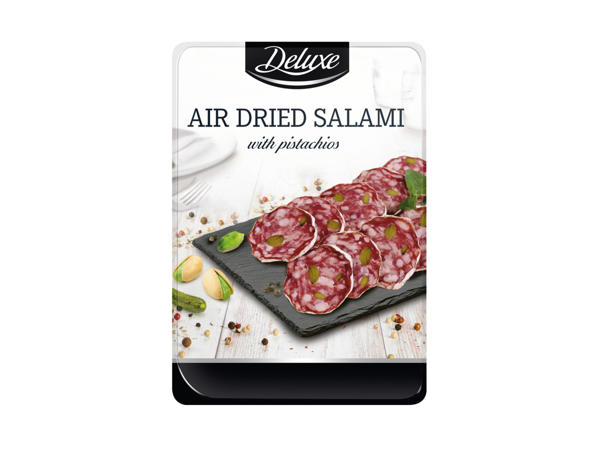 Salami med pistagenötter