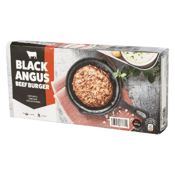Black Angus beef burger, 6 st.