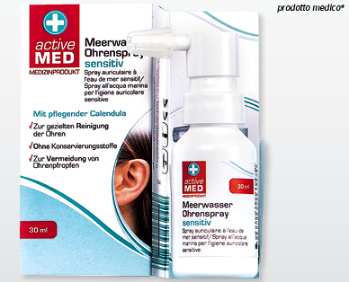 Spray per orecchie ACTIVE MED
