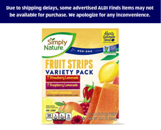 Simply Nature 
 Lemonade Variety Fruit Strips