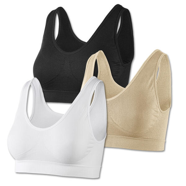 Komfort-BH 3er-Set