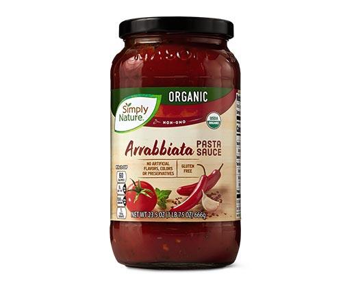 Simply Nature 
 Organic Pasta Sauce Assorted Varieties