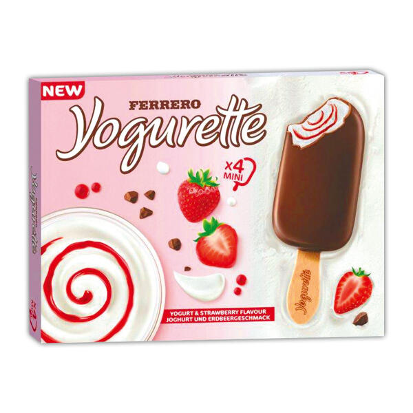 Kinder Schokolade Eis / Yogurette Eis