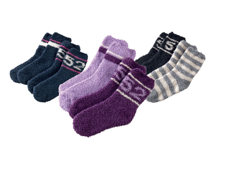ESMARA Ladies' Fluffy Socks