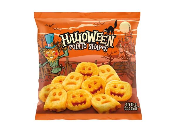 Halloween Potato Shapes