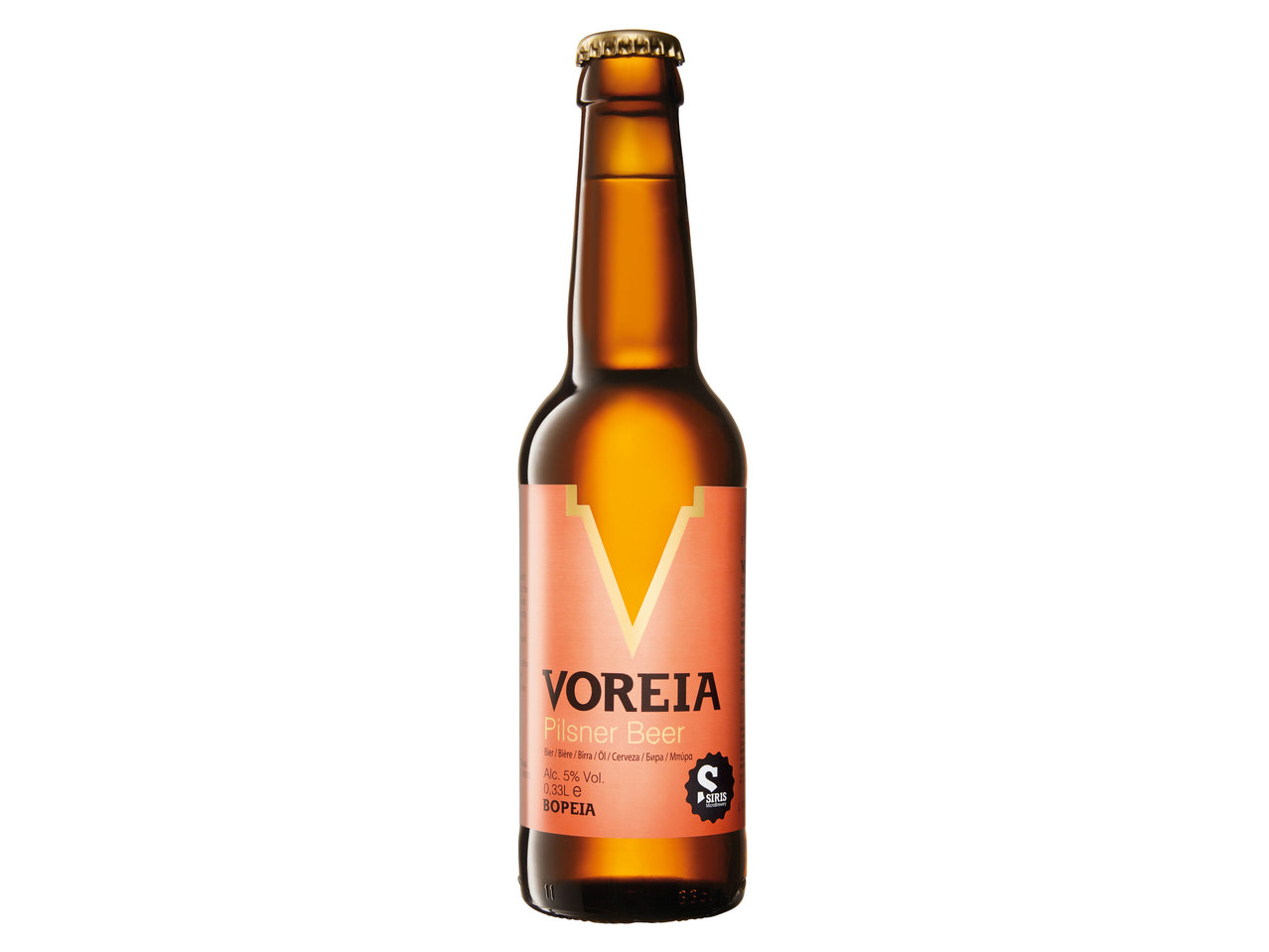 VOREIA Pilsner Beer