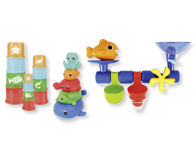 Lot de jouets pour baignoire