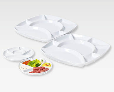 Assiettes pour fondue chinoise CROFTON(R)