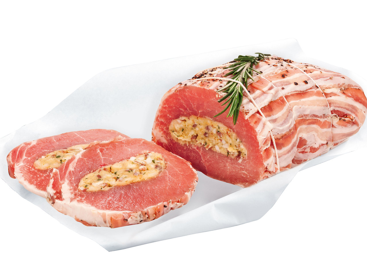 DELUXE Frischer österreichischer, gerollter Schweinerücken