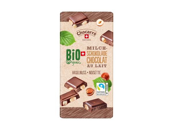Chocolat au lait bio
