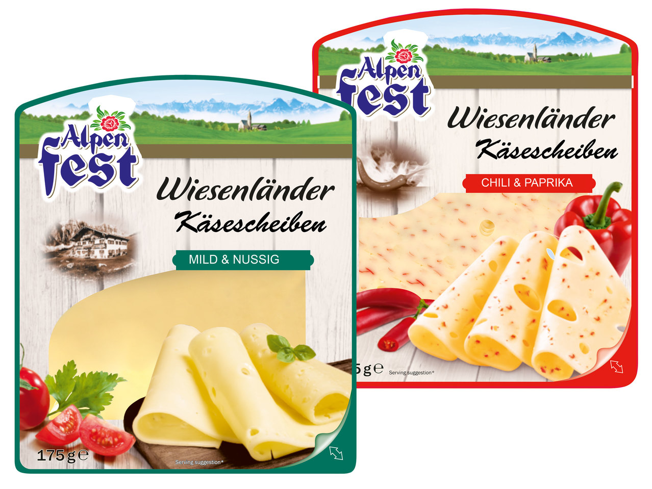 ALPENFEST Wiesenländer Käsescheiben