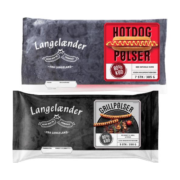 Grillpølser eller Hotdogpølser