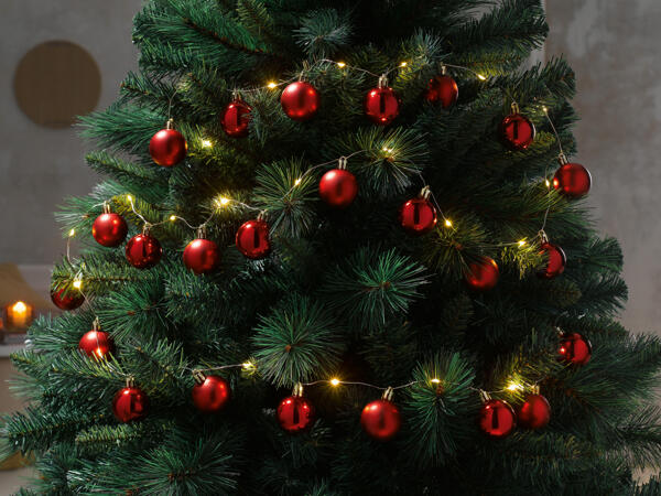 LED-Weihnachtskugelkette