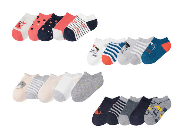 Socquettes, 5 paires