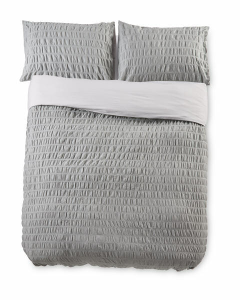 Double Chambray Cotton Duvet Set