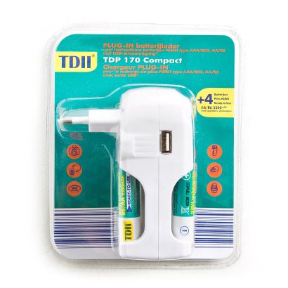 Chargeur plug-in à port USB