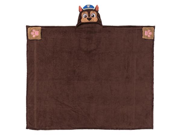 Hooded Blanket "Gabby's Dollhouse, Paw Patrol"