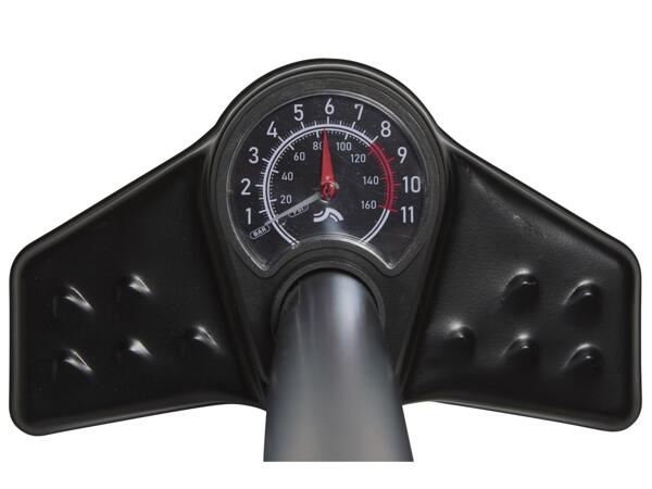 XL floor pump with manometer