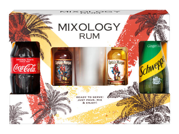 Rum Themed Mixology Gift Pack 35% vol.