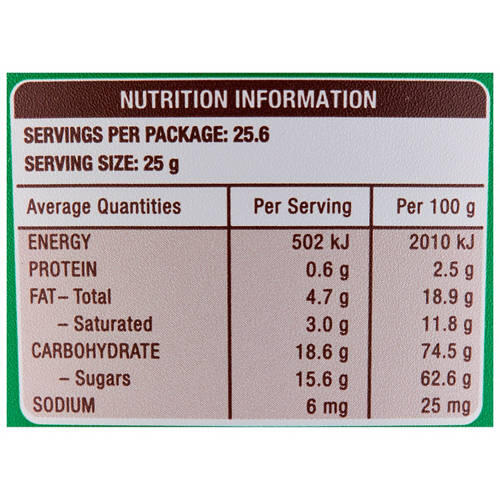 Chocolate Party Tub 640g