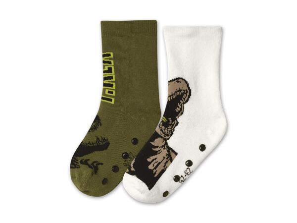 Kleinkinder ABS-Thermosocken, 2 Paar