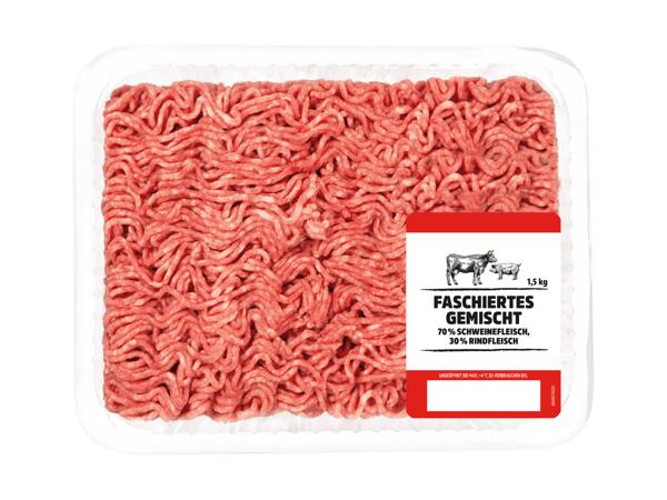 Frisches Faschiertes gemischt